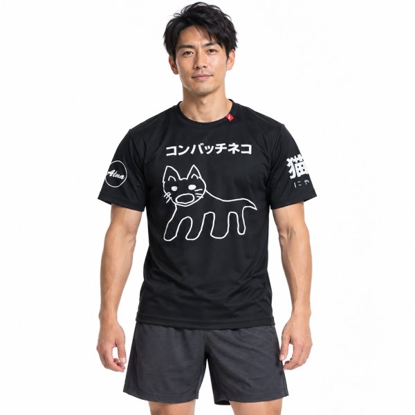 画像6: コンバッチ猫コラボTシャツ (6)