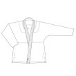 画像1: シンプルリップストップ柔術着【受注生産品/納期1〜2ヶ月】 (1)