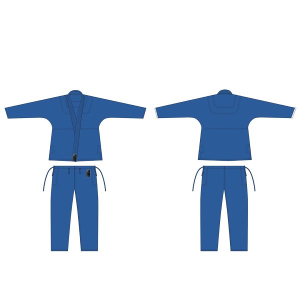 画像3: シンプルリップストップ柔術着【受注生産品/納期1〜2ヶ月】 (3)