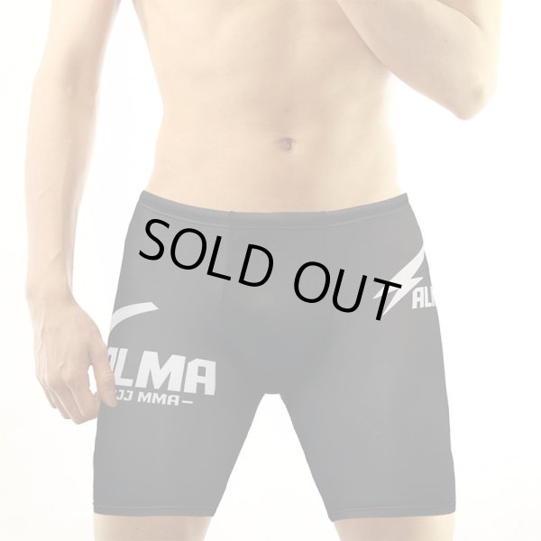 画像1: ALMA Short Spats THUNDER (with string) (1)