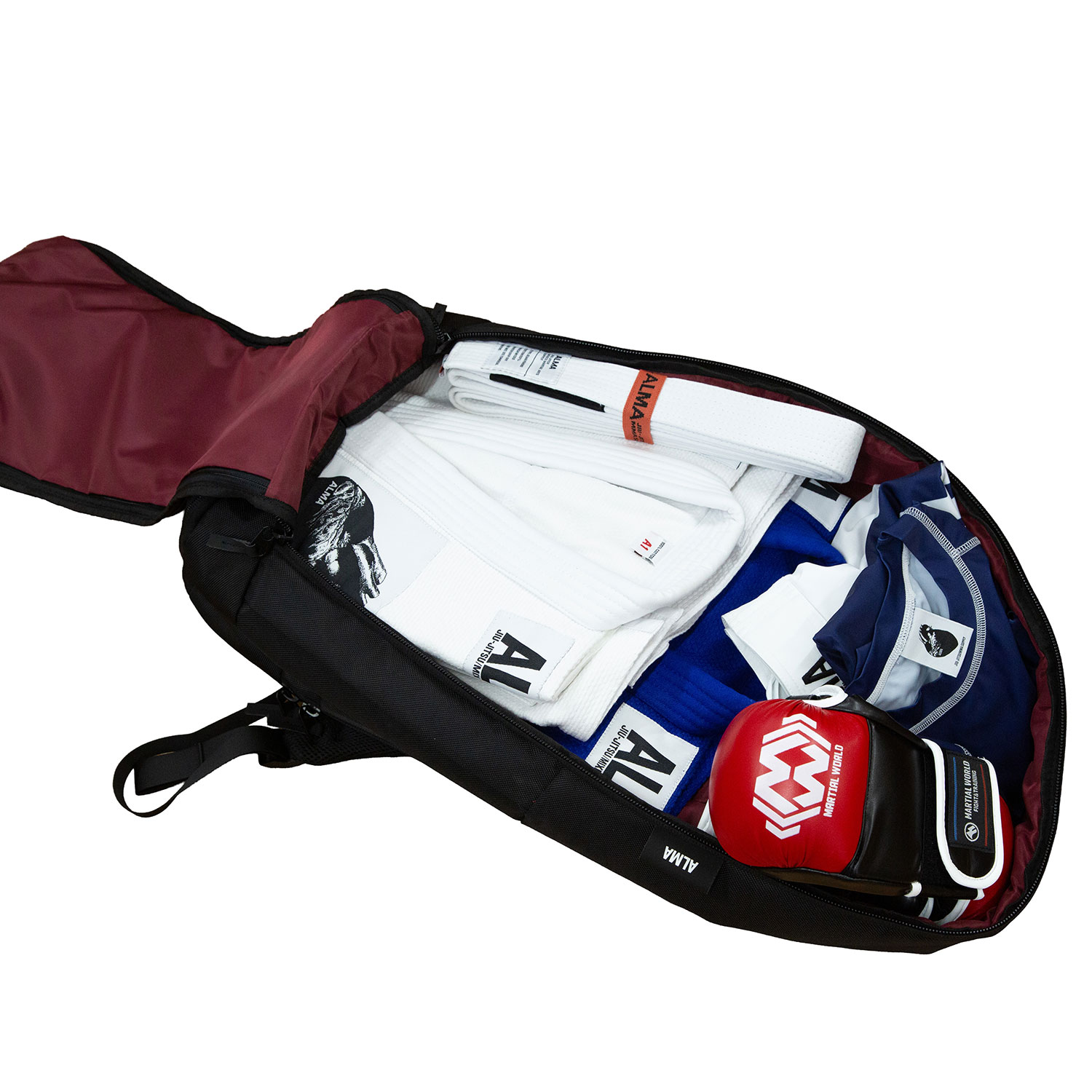 Backpack Ultra Black 収納例