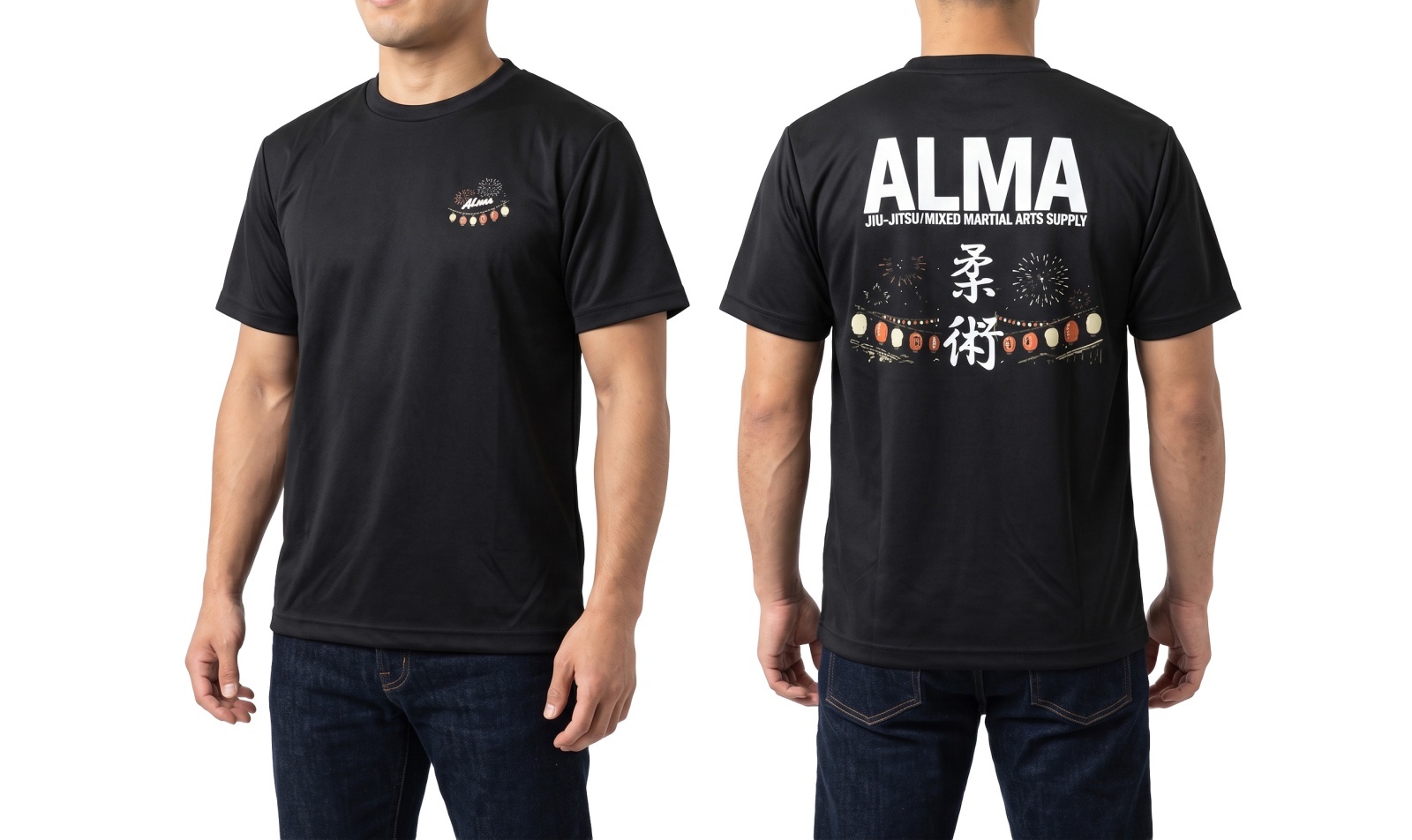 ALMA 夏祭り 花火Tシャツ